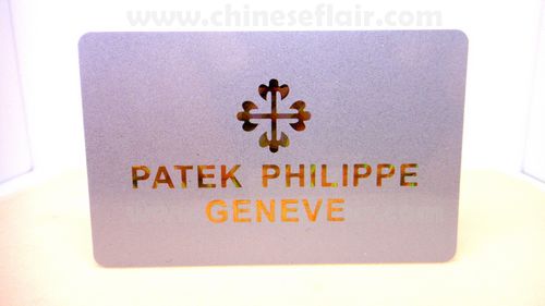 PATEK PHILIPPE WARRANTY CARD - UNFILLED PATEK PHILIPPE WARRANTY CARD - UNFILLED